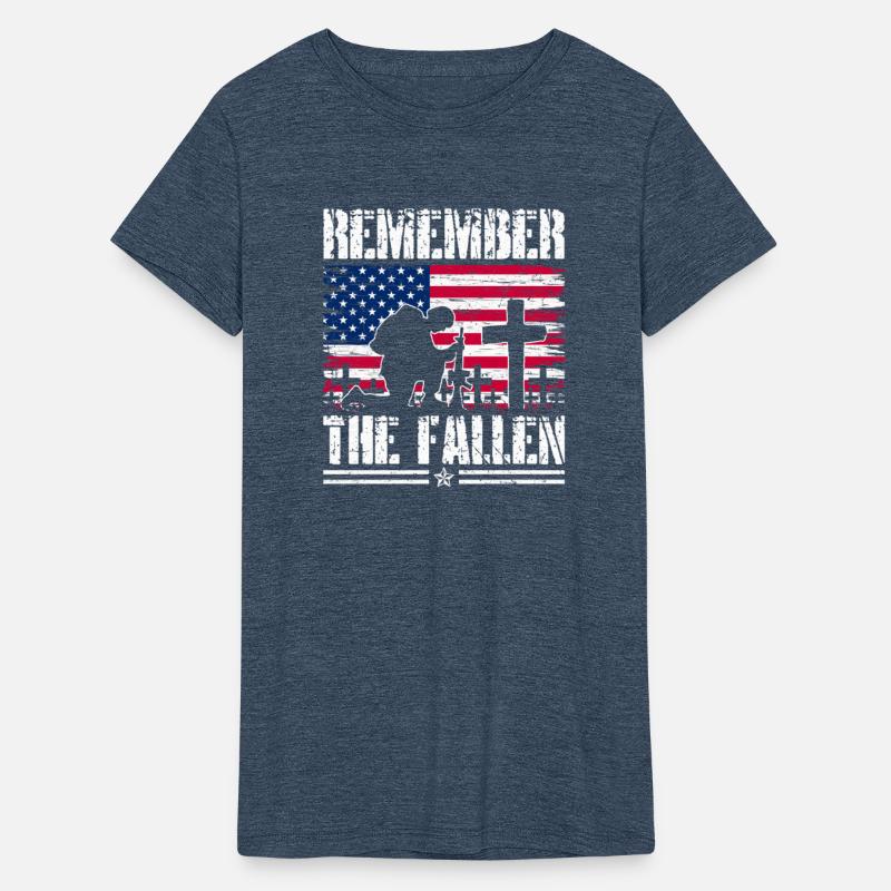 Remember the Fallen Patriotic Memorial Day T-Shirt