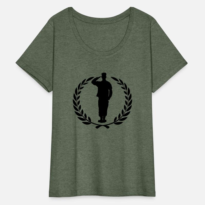 Respect greeting laurel wreath
