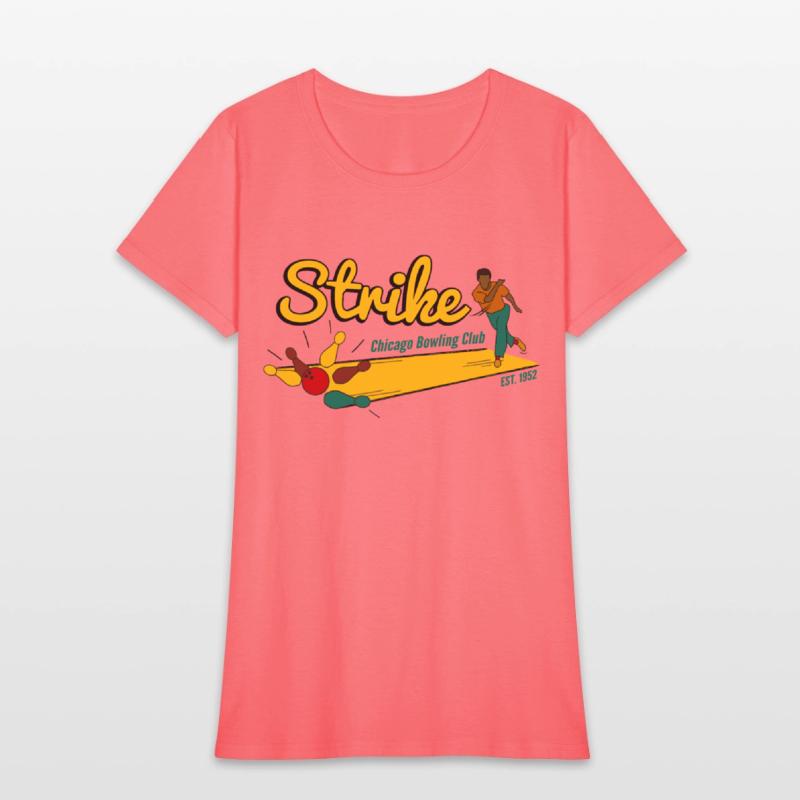 Retro Bowling Shirt Strike