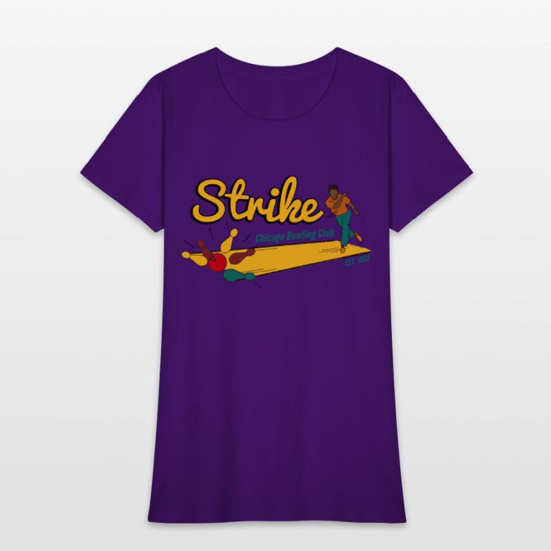 Retro Bowling Shirt Strike