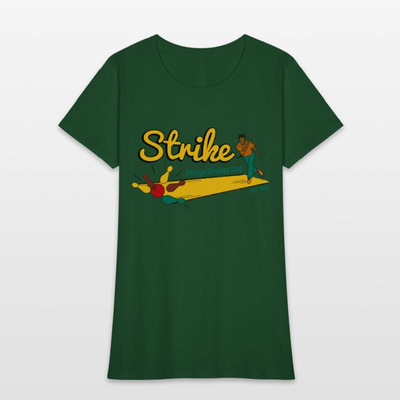 Retro Bowling Shirt Strike