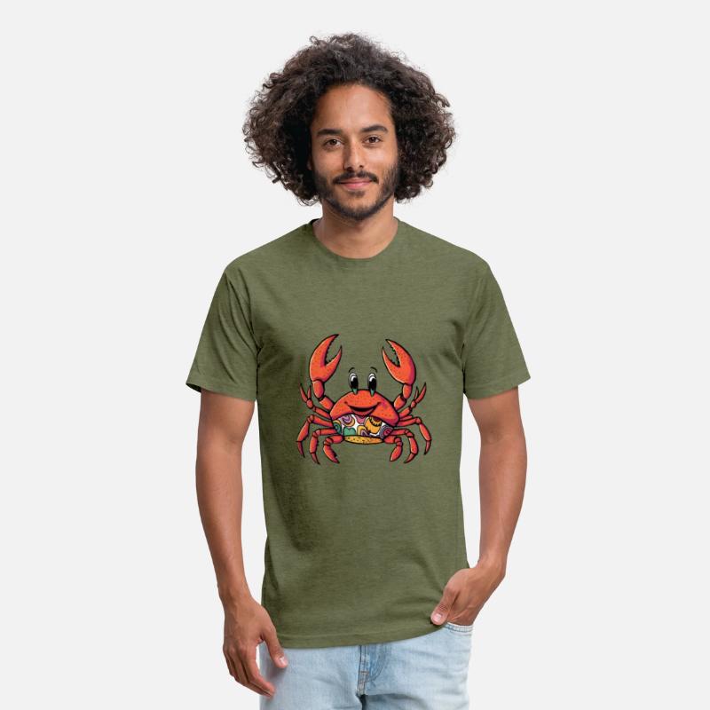 Retro Cartoon Crab