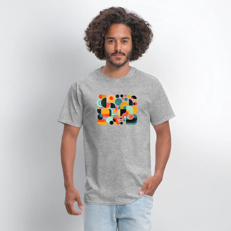 Retro Geometric Abstract pattern