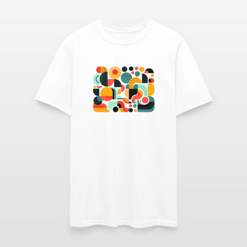 Retro Geometric Abstract pattern