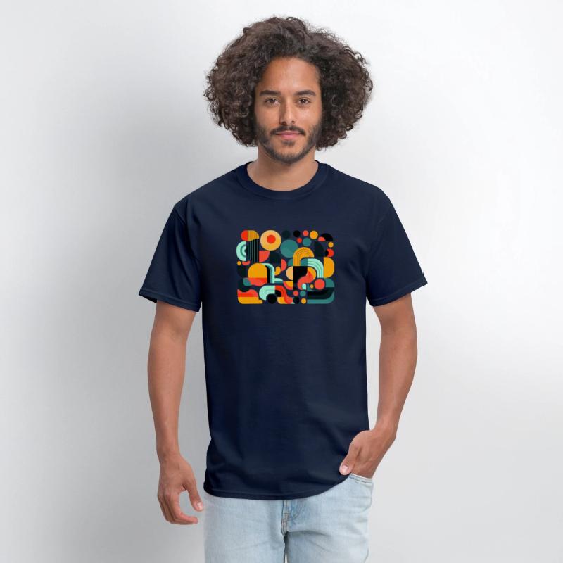Retro Geometric Abstract pattern