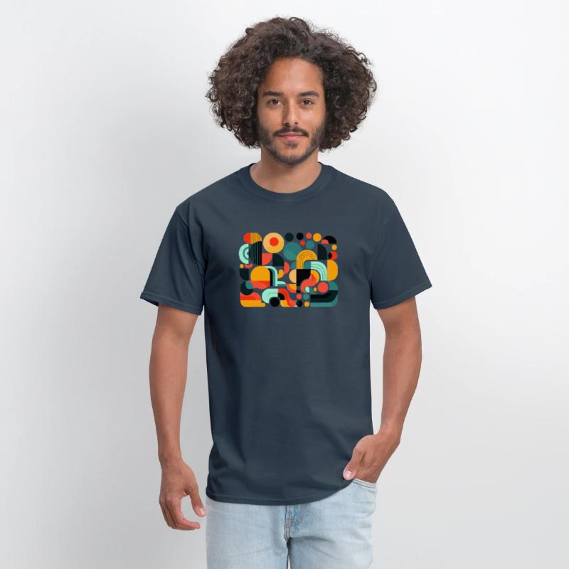 Retro Geometric Abstract pattern
