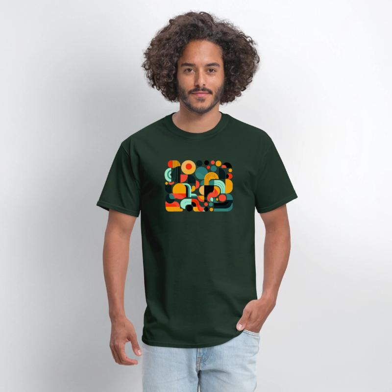 Retro Geometric Abstract pattern