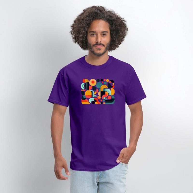 Retro Geometric Abstract pattern