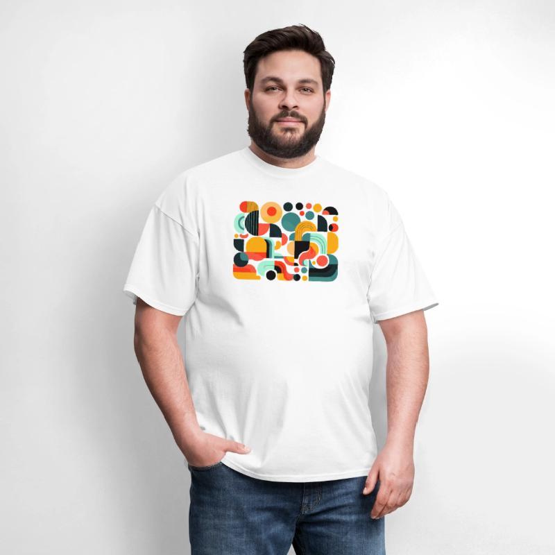 Retro Geometric Abstract pattern