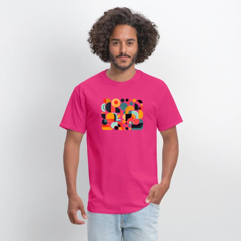 Retro Geometric Abstract pattern