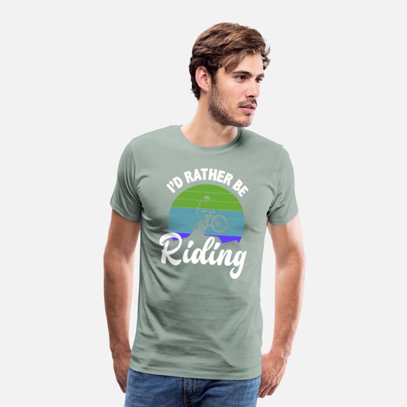 Retro Mountain Biker Mountain Bike Cycling