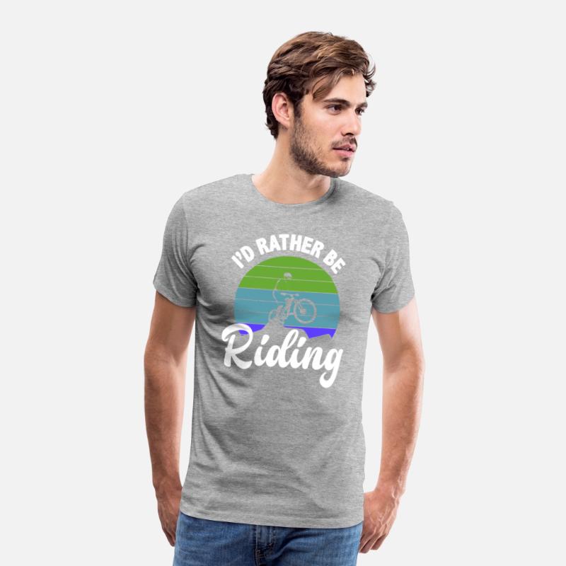 Retro Mountain Biker Mountain Bike Cycling