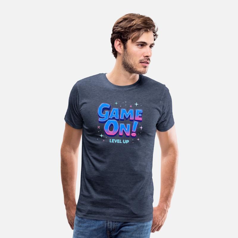 Retro Style Game On Level Up