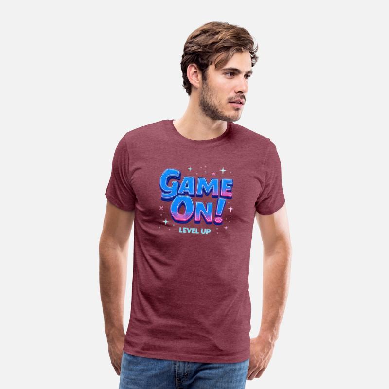 Retro Style Game On Level Up