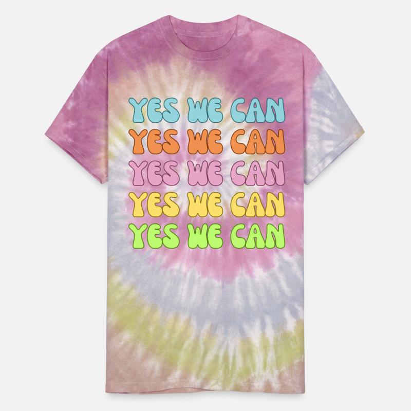 Retro YES WE Can Obama Protest Affirmation