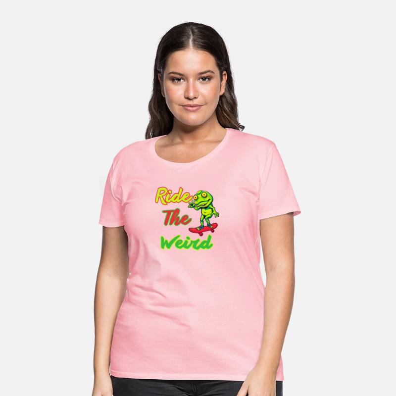 Ride the Weird, Frog, Funny, Tshirt Design ,