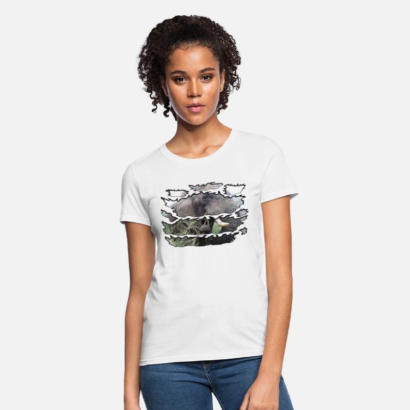 Ripped Wildlife Elephant Bull