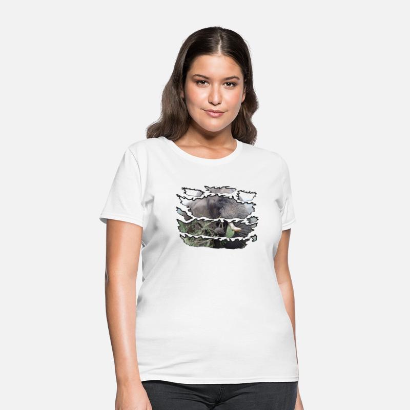 Ripped Wildlife Elephant Bull