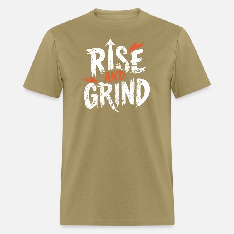 Rise and Grind - Bold Motivational Typography