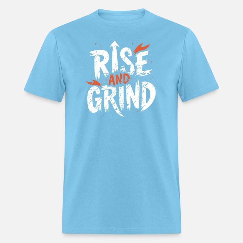 Rise and Grind - Bold Motivational Typography