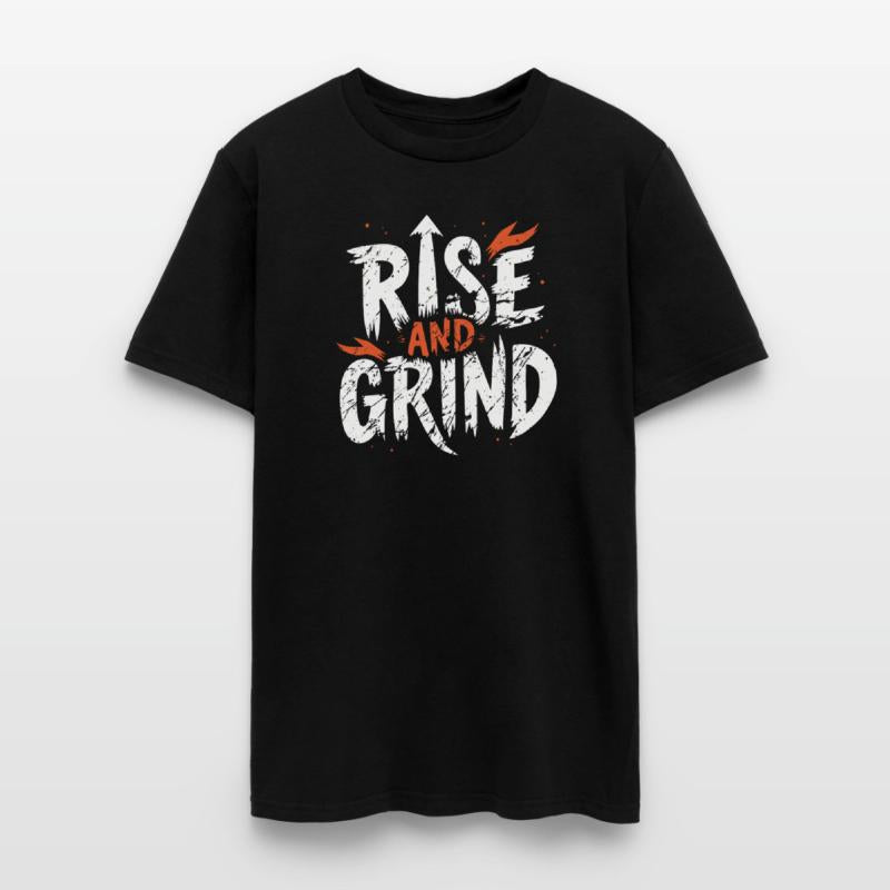 Rise and Grind - Bold Motivational Typography