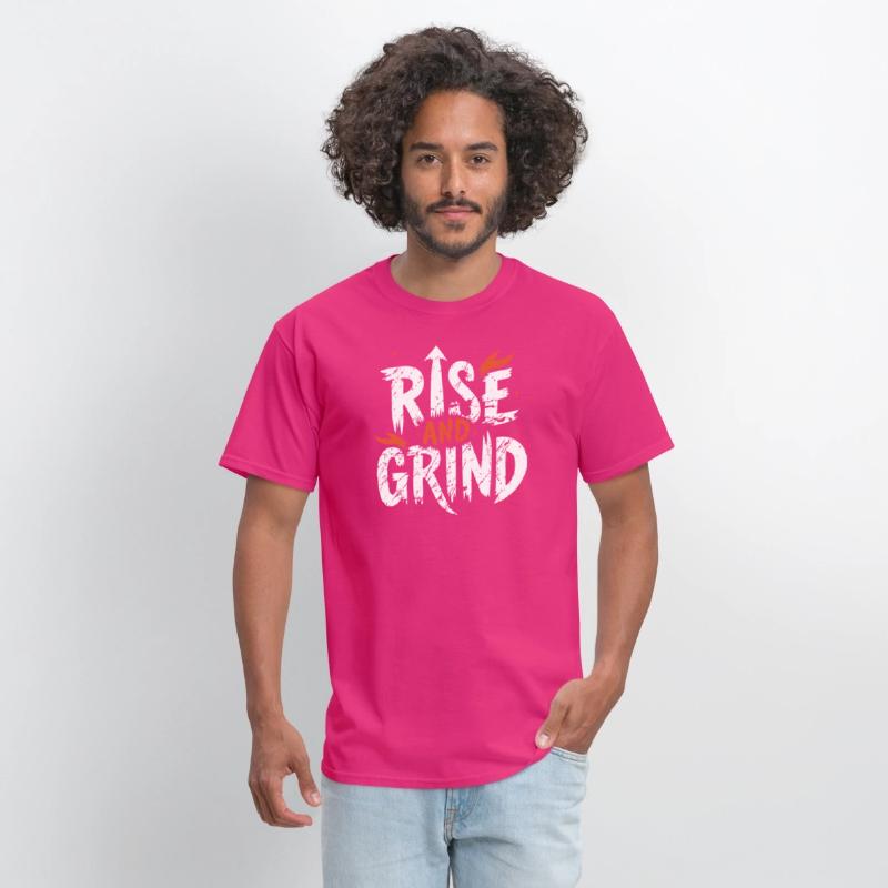 Rise and Grind - Bold Motivational Typography
