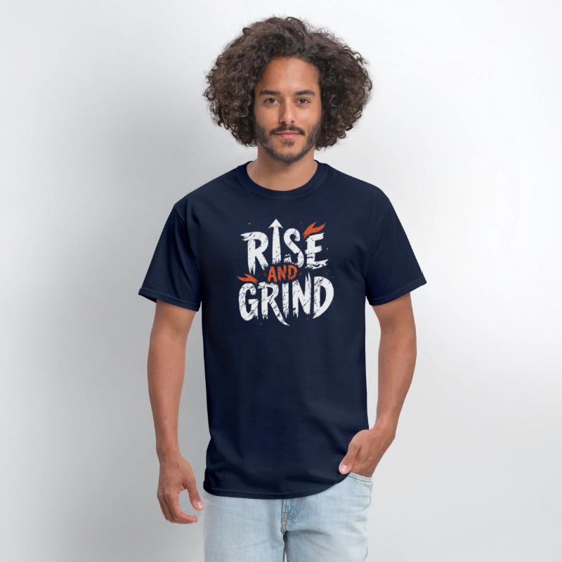 Rise and Grind - Bold Motivational Typography