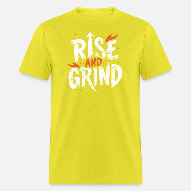 Rise and Grind - Bold Motivational Typography