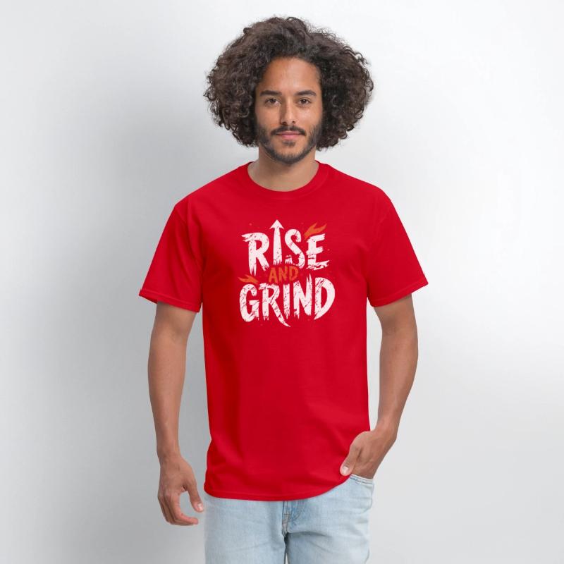 Rise and Grind - Bold Motivational Typography