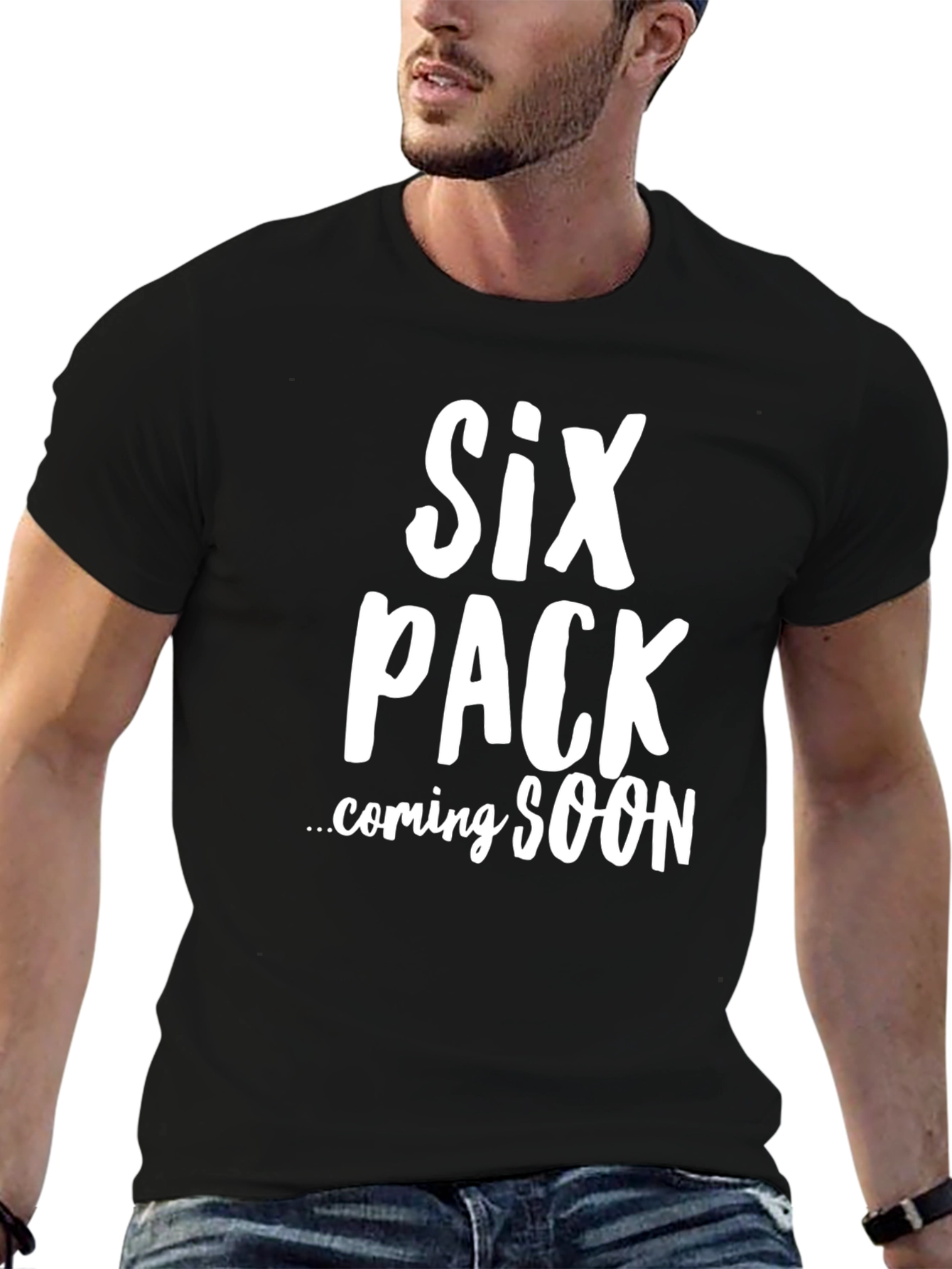 Six Pack Coming Soon Funny T-Shirt