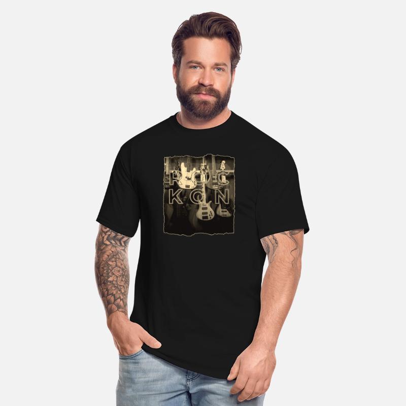 Rock On Bass Guitar Antique Music Store Design