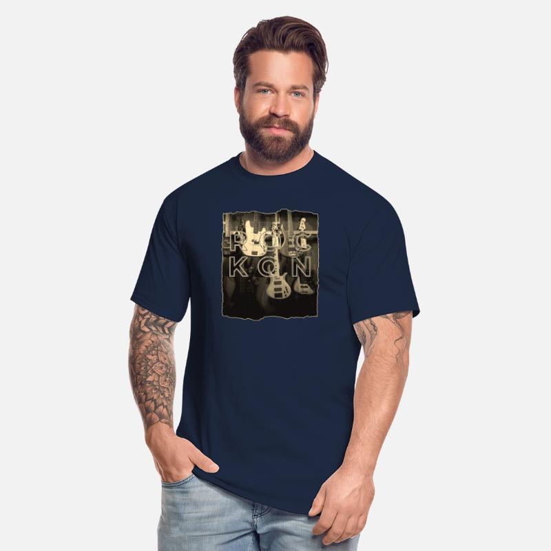 Rock On Bass Guitar Antique Music Store Design