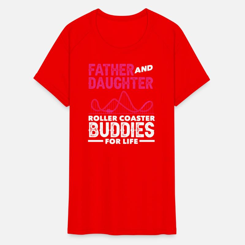 Roller Coaster Father And Daughter Buddies For