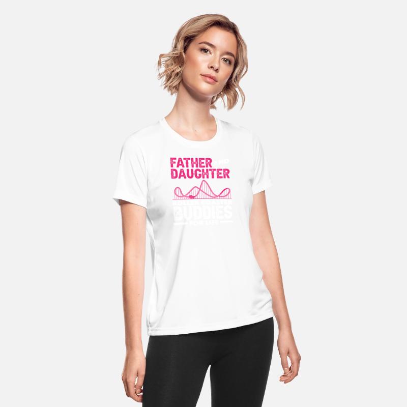 Roller Coaster Father And Daughter Buddies For