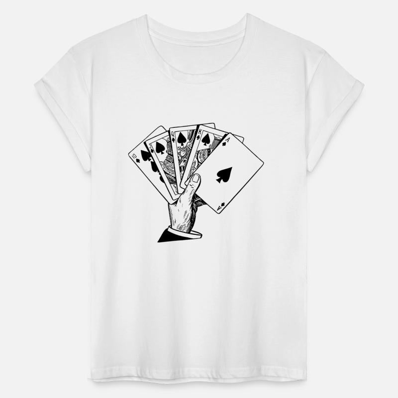 Royal Flush Vintage Illustration