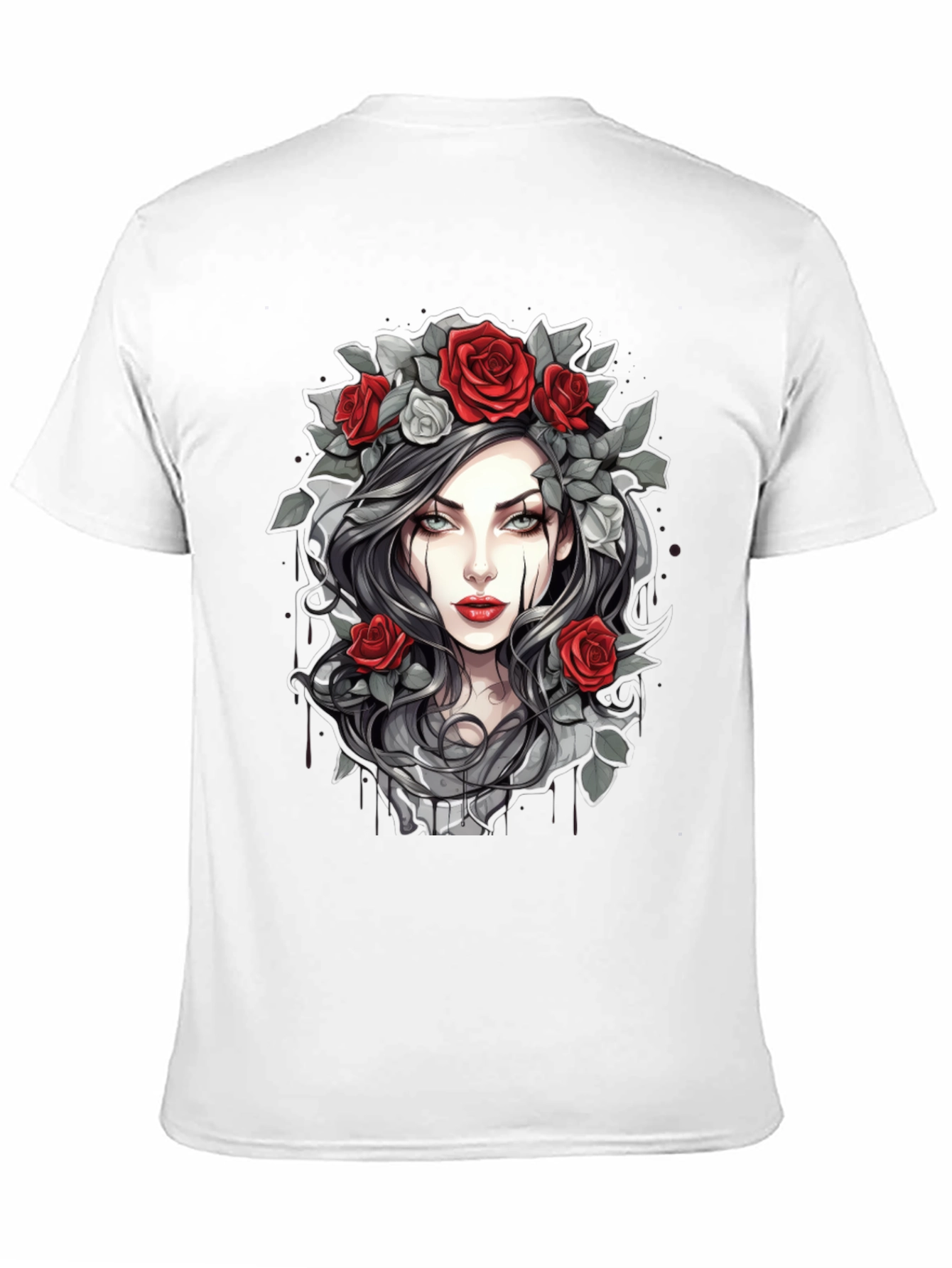 Gothic Rose T-Shirt - Dark Beauty Tee
