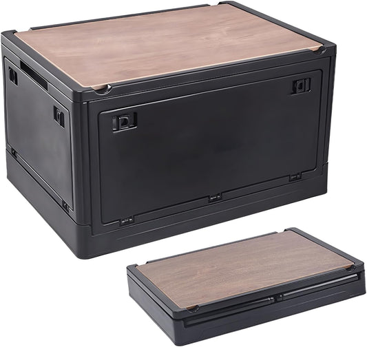 - RULAYMAN Folding Storage Box with Casters, 6.6 g - Top Rated
