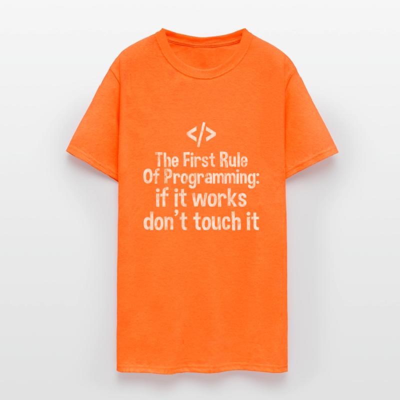 Rule Of Programming, If It Works, Don't Touch It 3