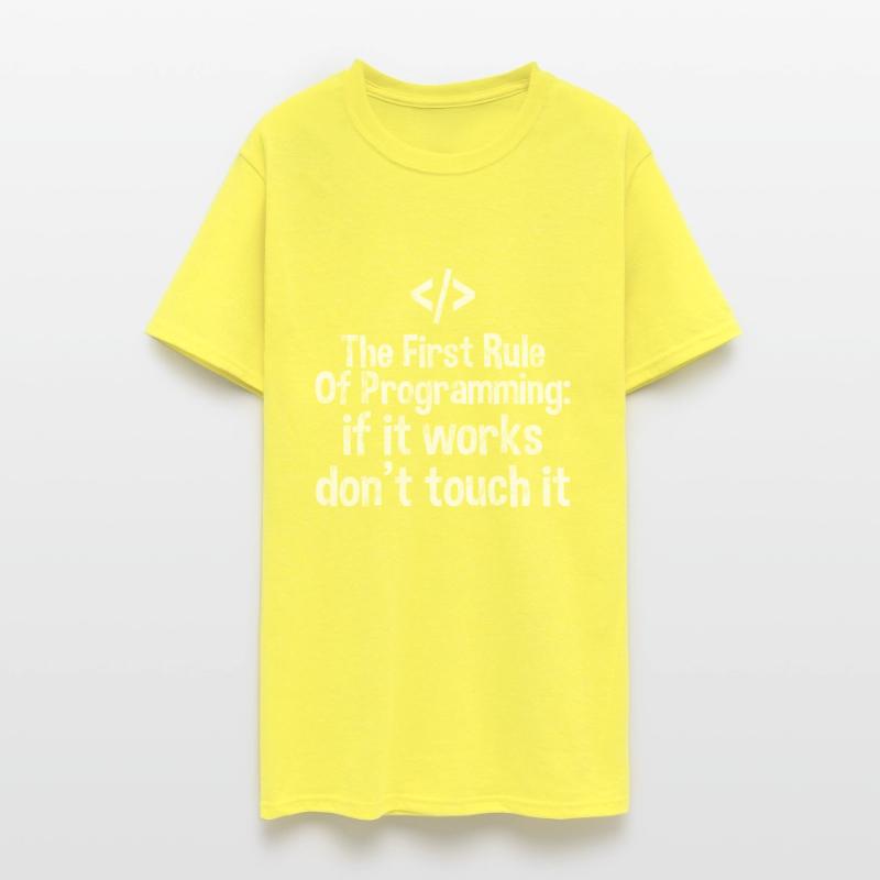 Rule Of Programming, If It Works, Don't Touch It 3