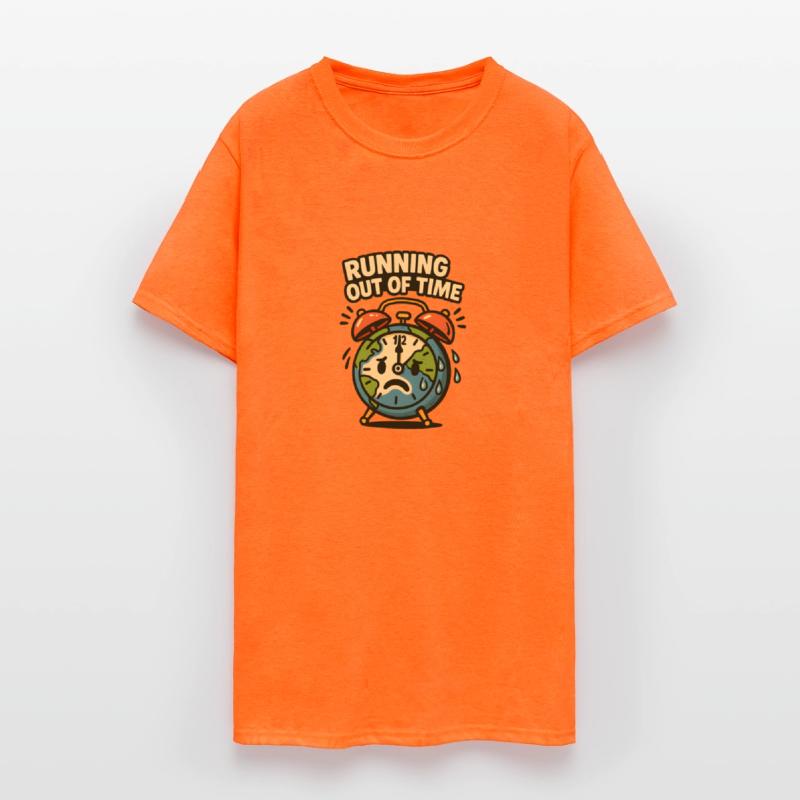 Running Out of Time – Earth Alarm Clock Tee
