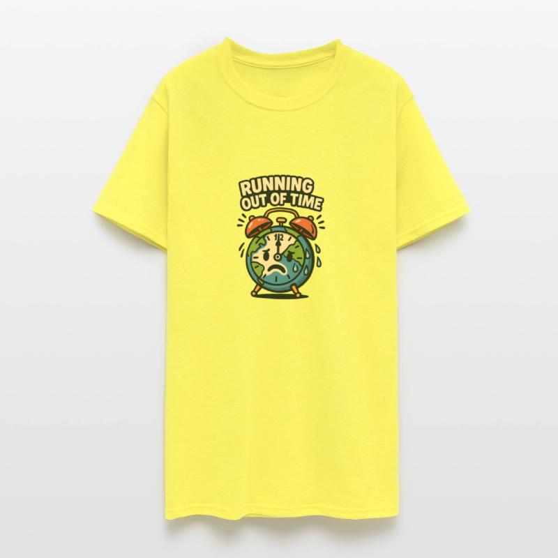Running Out of Time – Earth Alarm Clock Tee