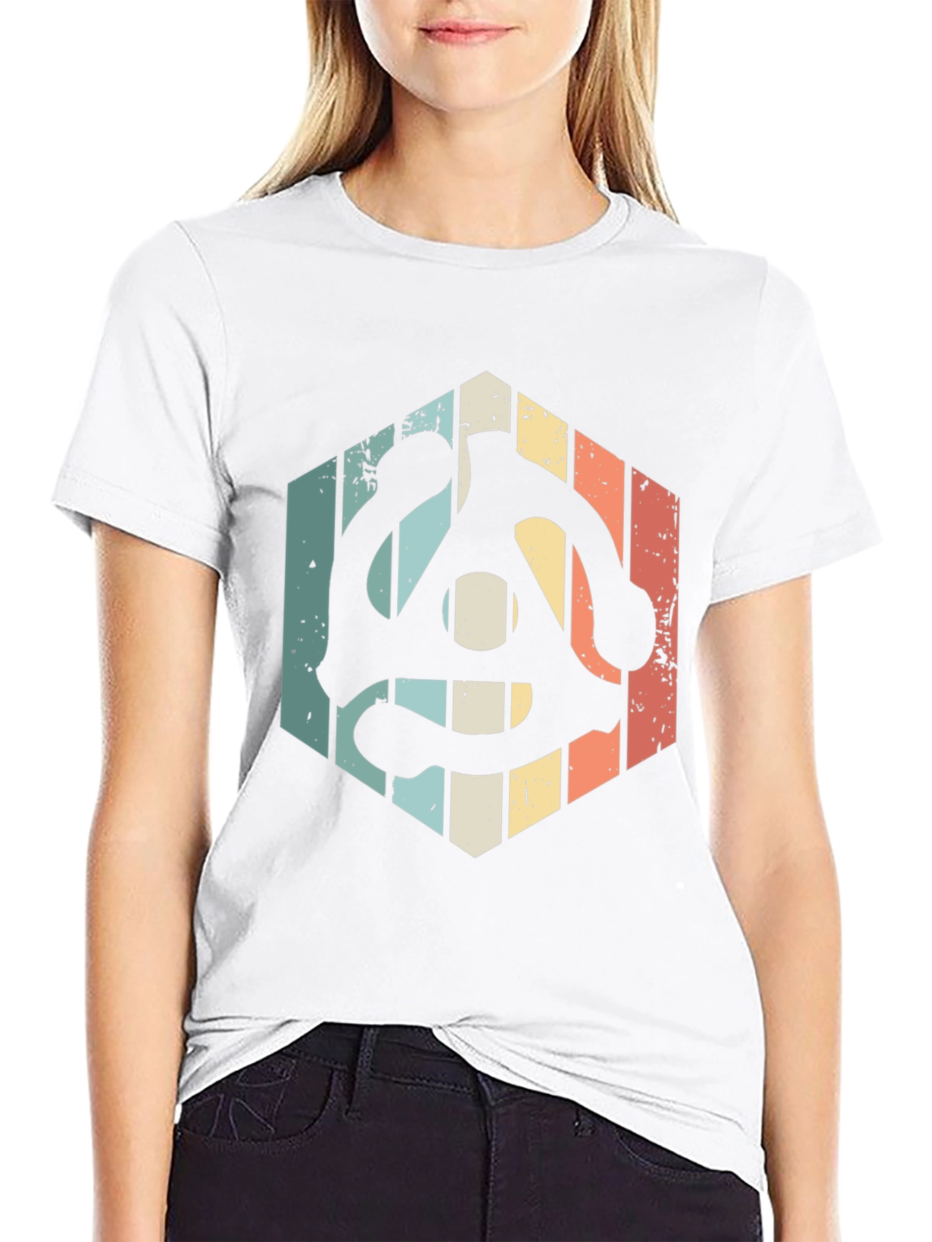 Retro Record Adapter Graphic Tee
