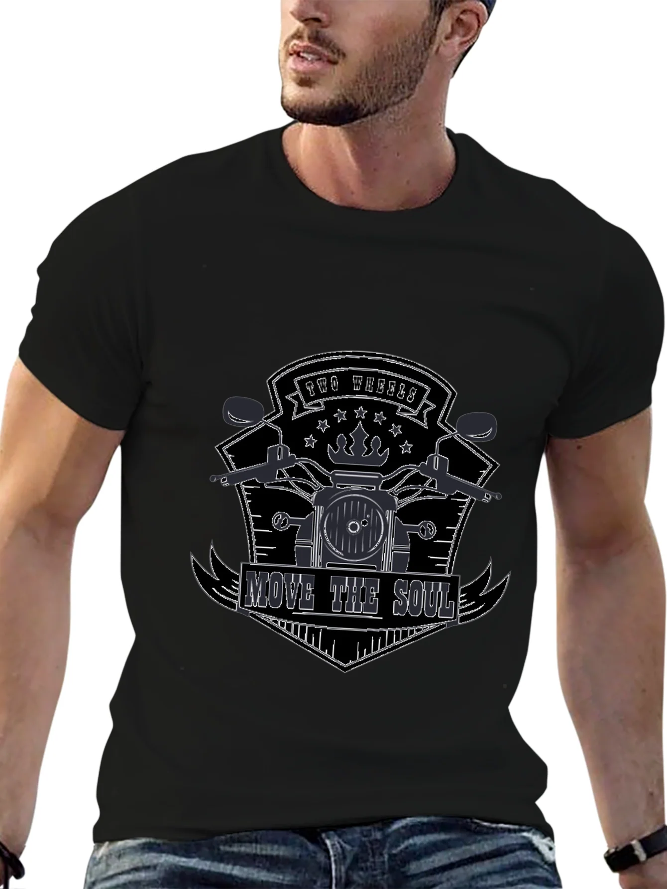 Two Wheels Move the Soul T-Shirt