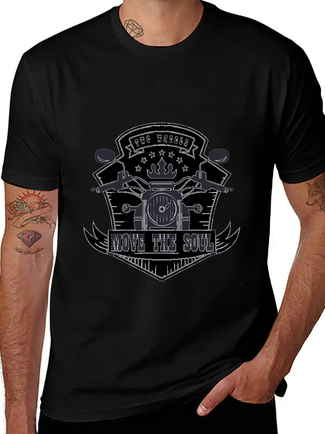 Two Wheels Move the Soul T-Shirt