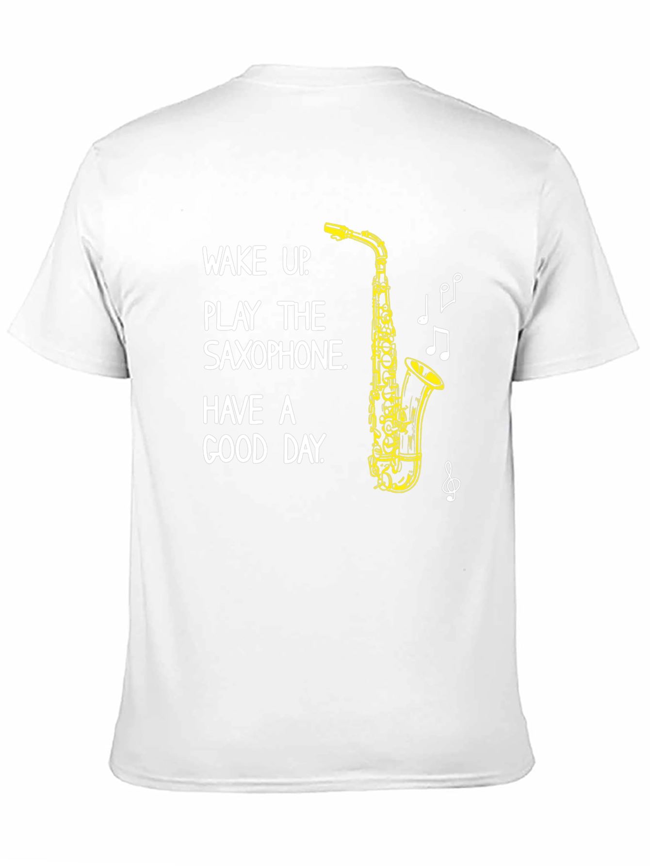 Wake Up & Play Saxophone Graphic Tee