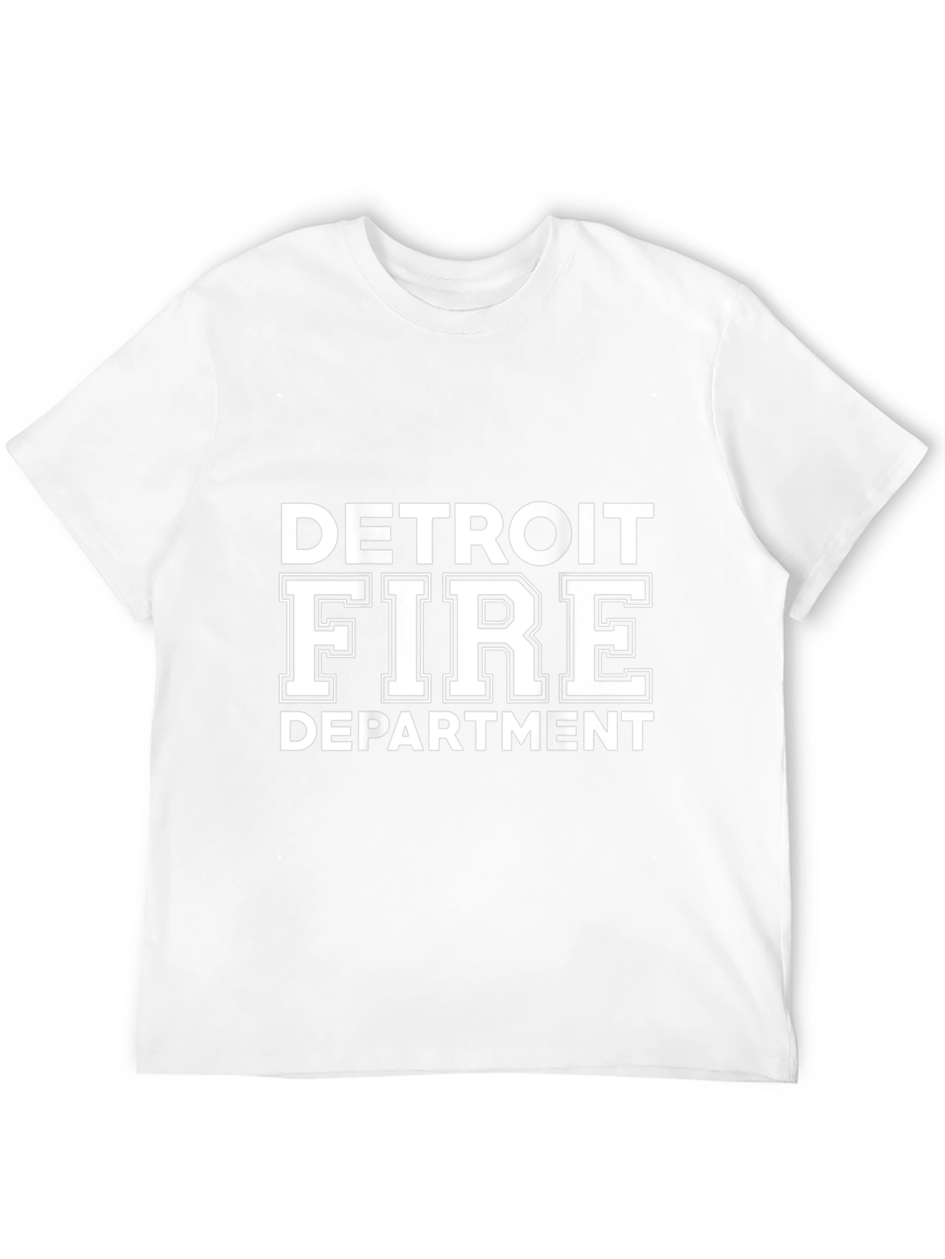 Detroit Fire Department Black T-Shirt