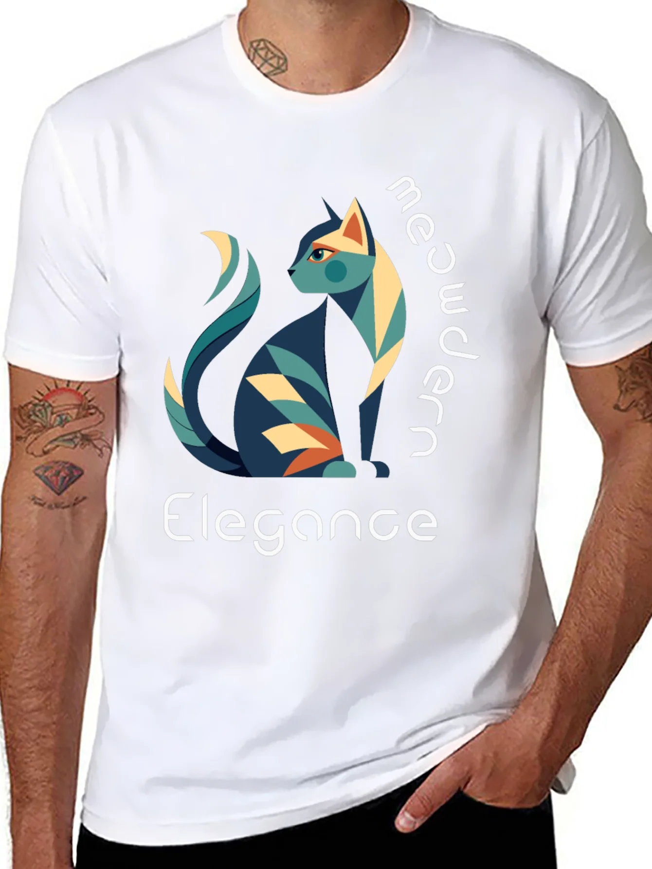Meowdern Elegance T-Shirt