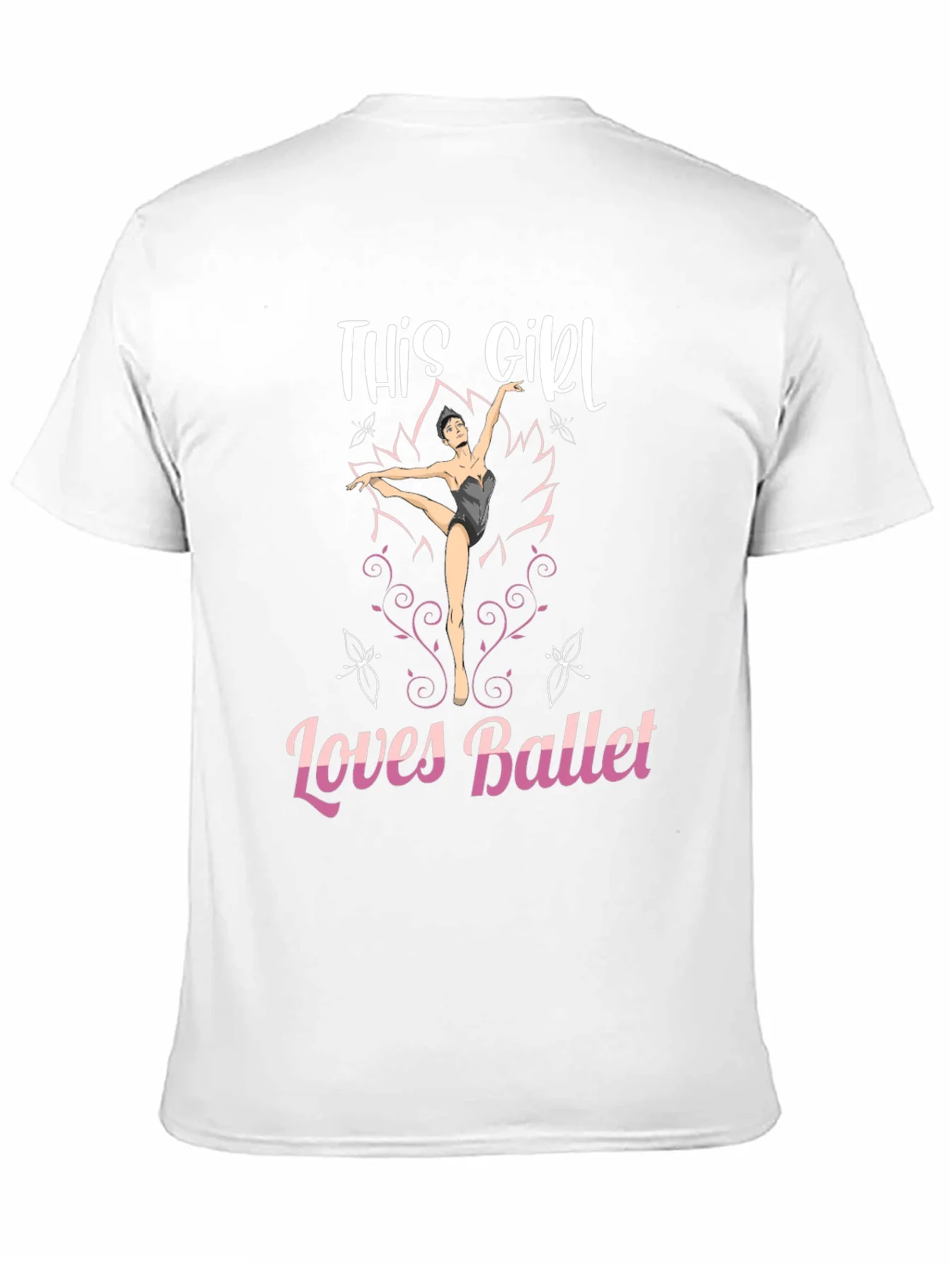 This Girl Loves Ballet Graphic T-Shirt
