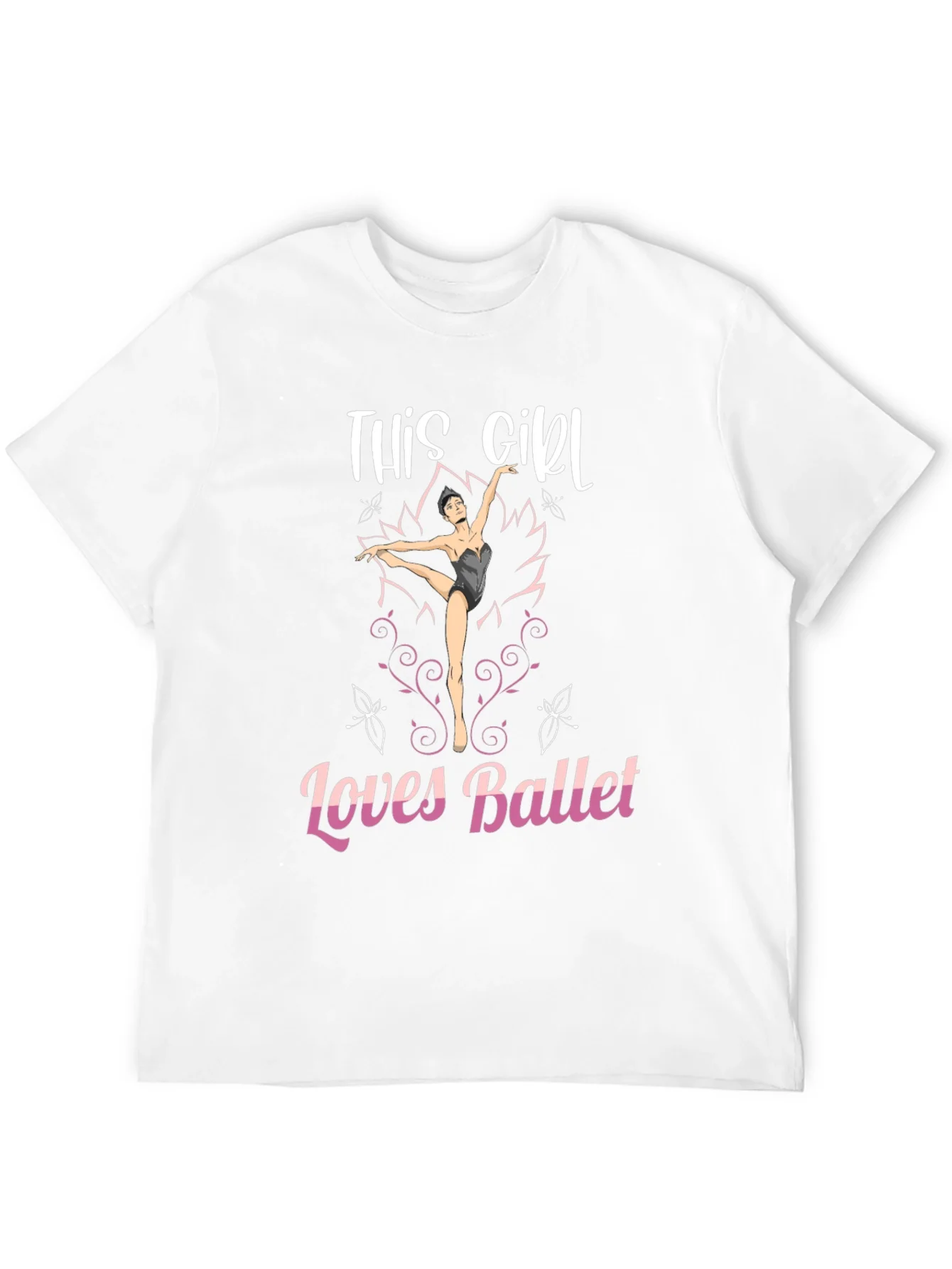 This Girl Loves Ballet Graphic T-Shirt