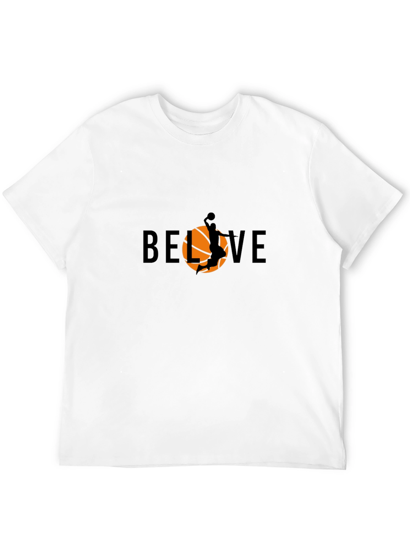 Believe Basketball Graphic Tee - Black